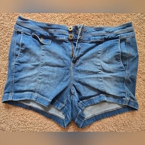 Torrid Blue Jean Shorts for Women